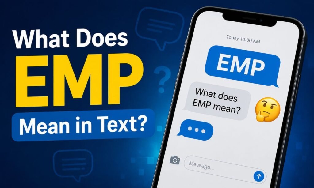 What Does EMP Mean in Text